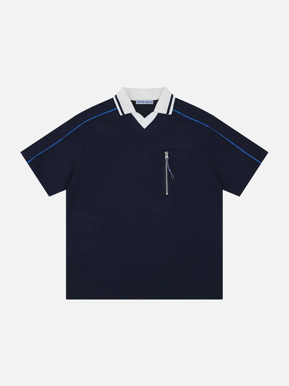 Aelfric Eden Basic V-Neck Polo Tee