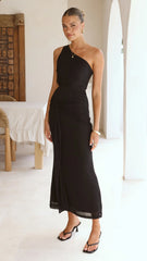 Kourt Maxi Dress - Black
