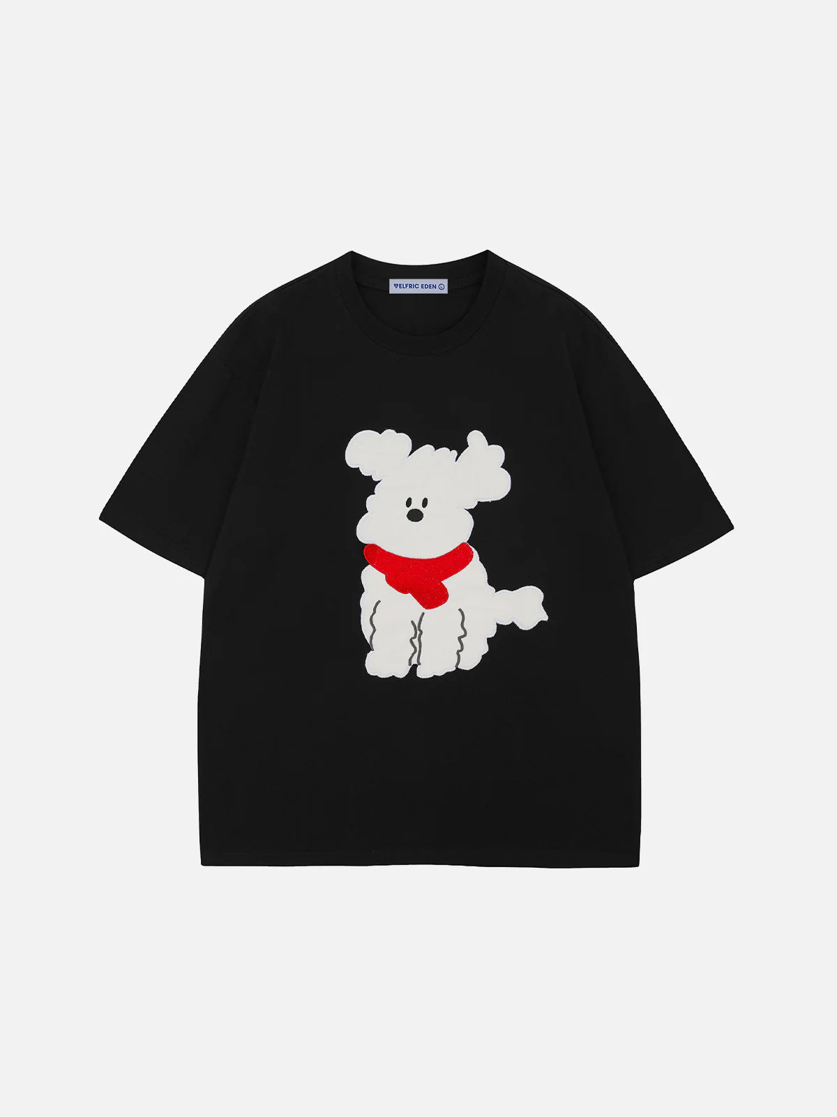 Aelfric Eden Puppy Applique Embroidery Tee