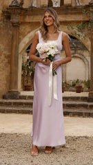 Adeline Maxi Dress - Lilac