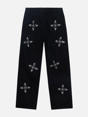 City Of Love Hotfix Rhinestones Jeans