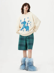 Aelfric Eden Abstraction Shadow Print Hoodie