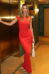 Lilah Maxi Dress - Red