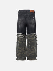 Aelfric Eden Camouflage Distressed Jeans