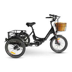 Jorvik Elite Mid-Drive Dual Battery Electric Folding Tricycle JET-E2