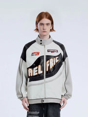Aelfric Eden Patchwork Trackside Glamour Racing Jacket