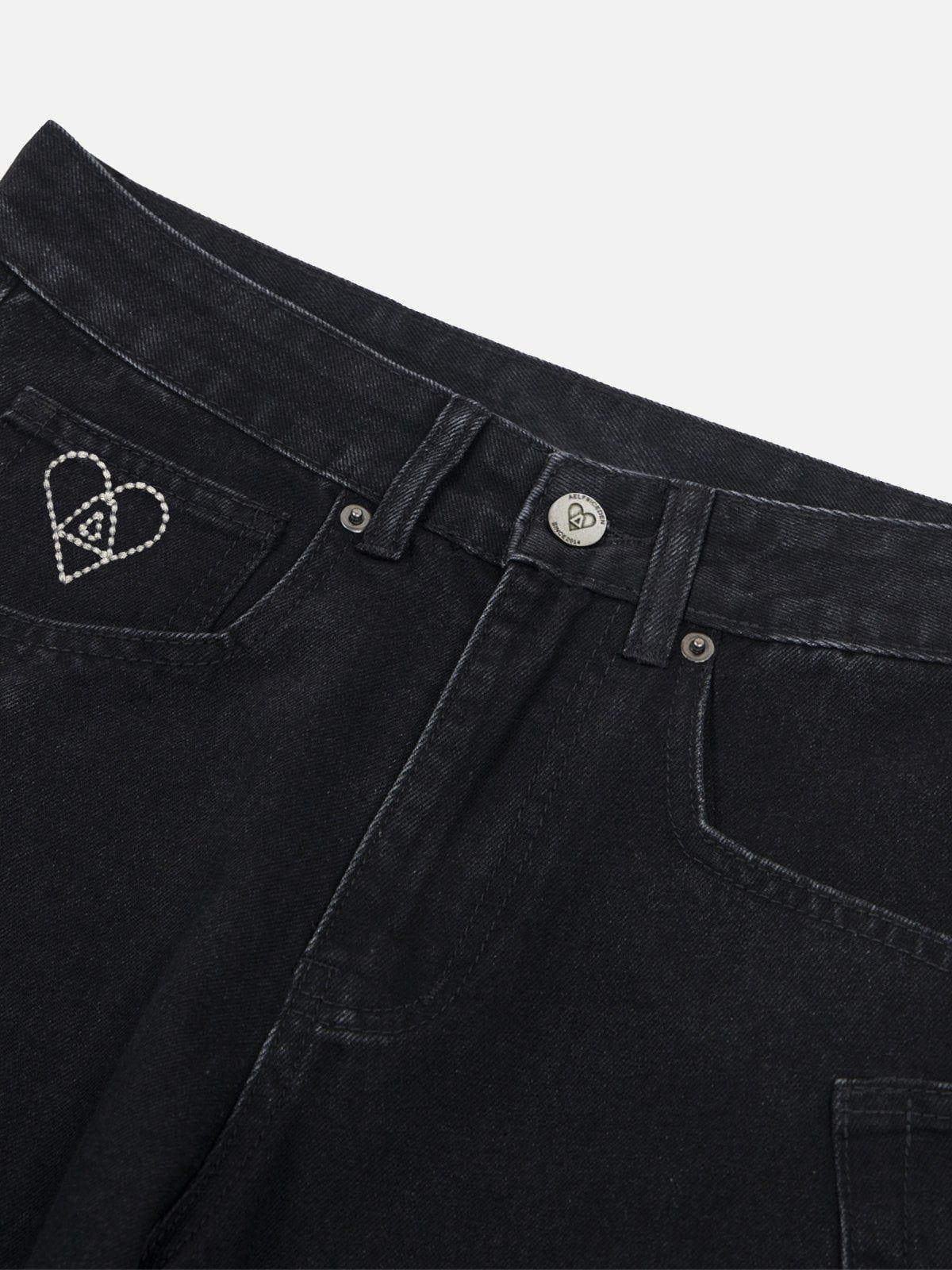 Aelfric Eden Deconstructive Patchwork Loose Jeans