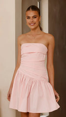 Selena Mini Dress - Pink