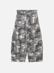 Aelfric Eden Camouflage Washed Barrel Jeans