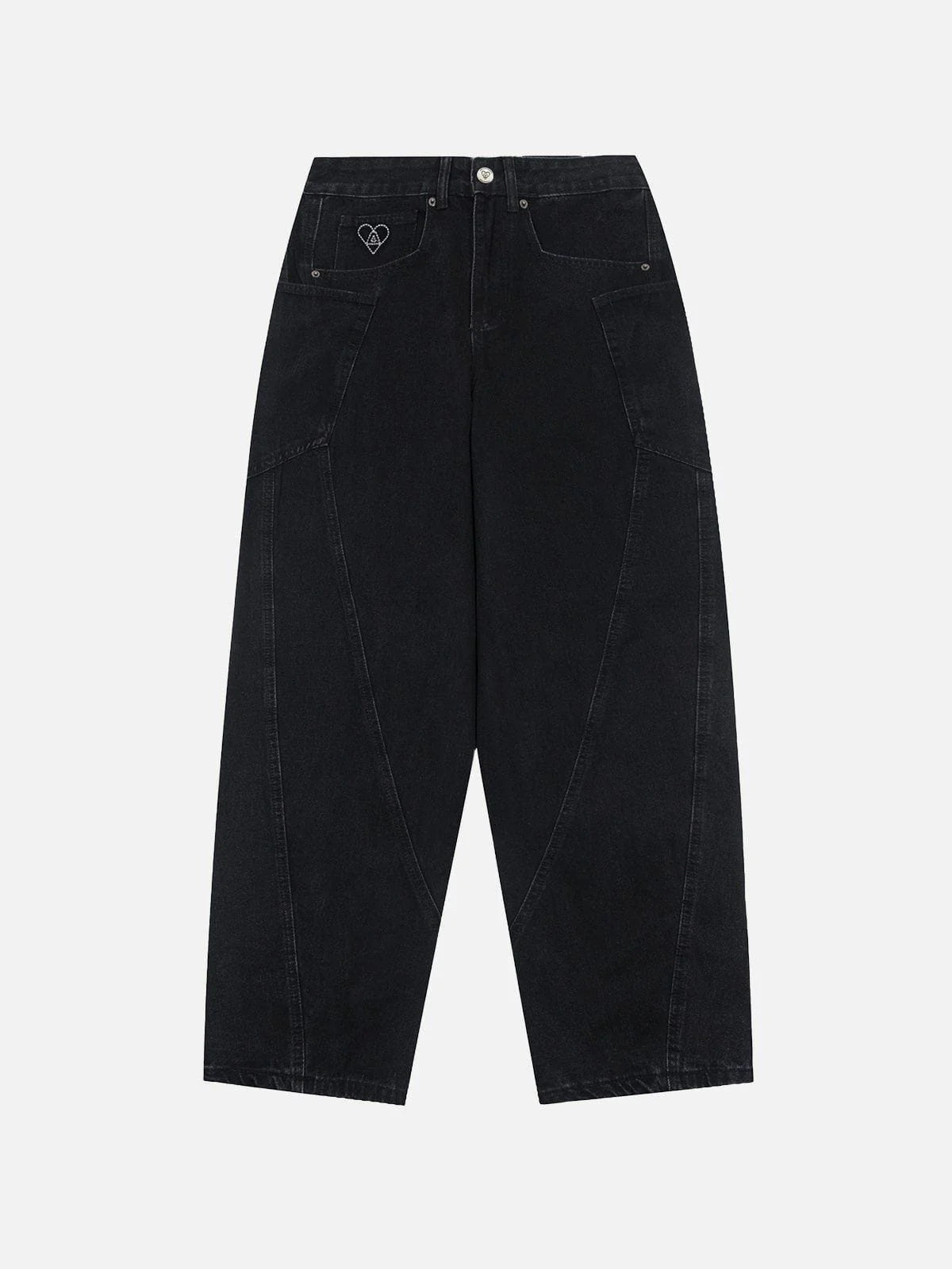 Aelfric Eden Deconstructive Patchwork Loose Jeans