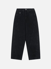 Aelfric Eden Deconstructive Patchwork Loose Jeans