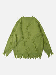 Aelfric Eden Personalized Fringed Sweater