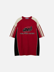 Aelfric Eden Contrast Color Speedway Tee