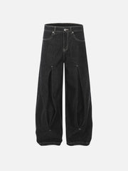 Aelfric Eden Pleated Barrel Jeans