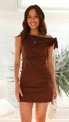 Ebbe Mini Dress - Chocolate
