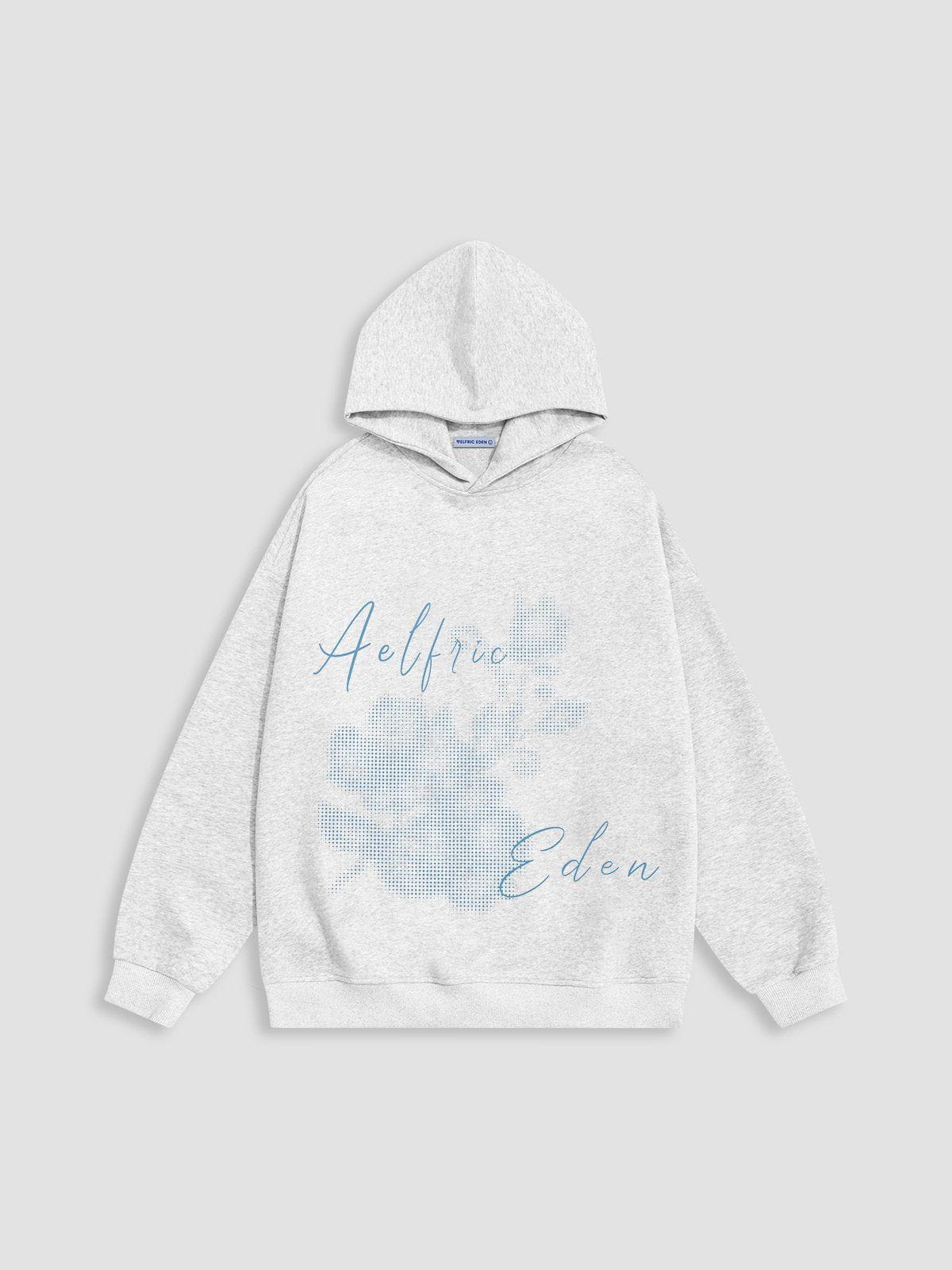 Aelfric Eden Blurring Flower Print Hoodie