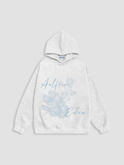 Aelfric Eden Blurring Flower Print Hoodie