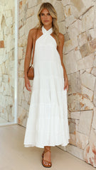 Moniqua Maxi Dress - White