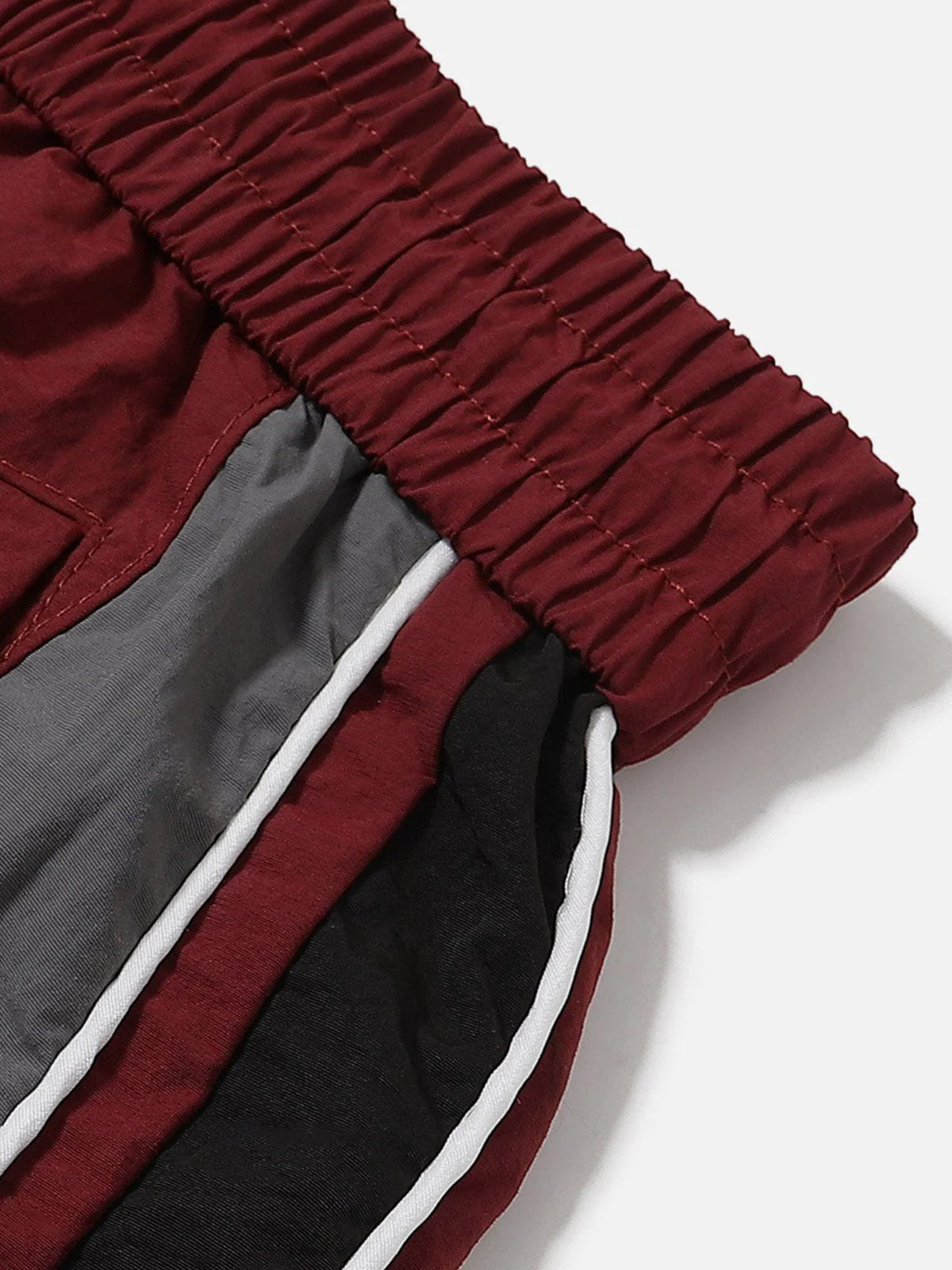 Aelfric Eden Color Blocking Patchwork Shorts