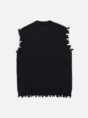 Aelfric Eden Cyberpunk Dot Matrix Sweater Vest