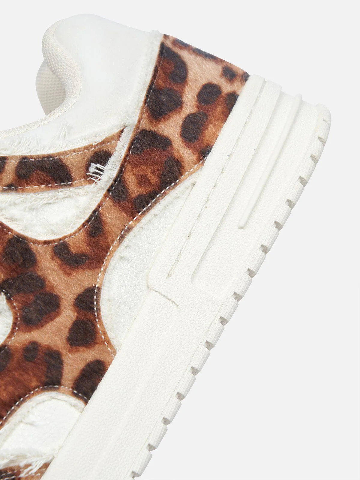 StarryClimb Leopard Print Patchwork Skate Shoes [Recommended By @regi._.mac]