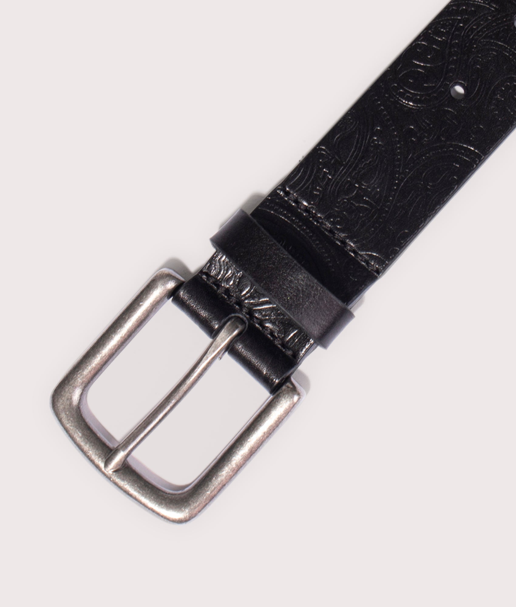 Paisley-Embossed-Leather-Belt-Black-Pretty-Green-EQVVS