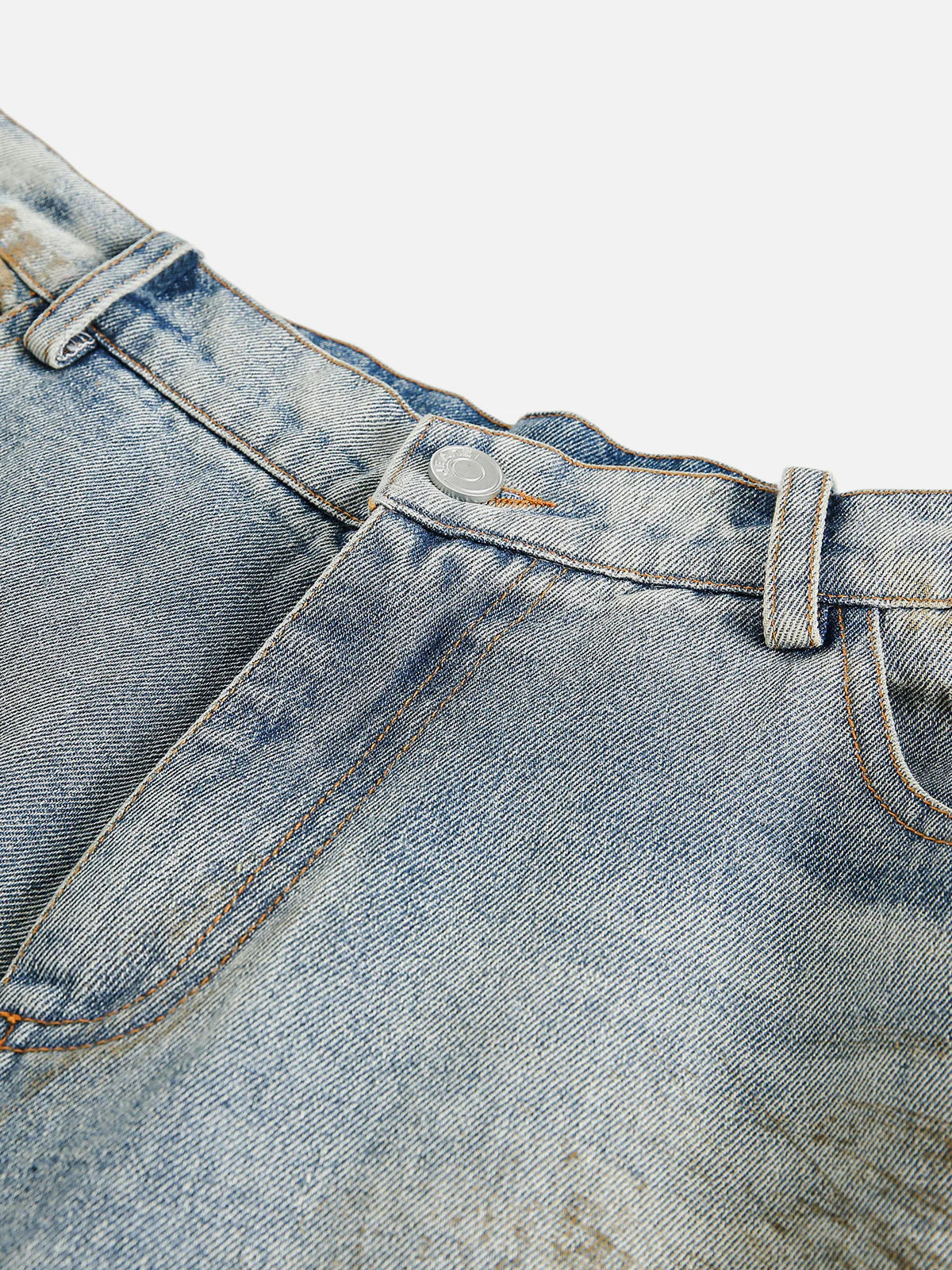 Aelfric Eden Dirt Color Washed Baggy Jeans