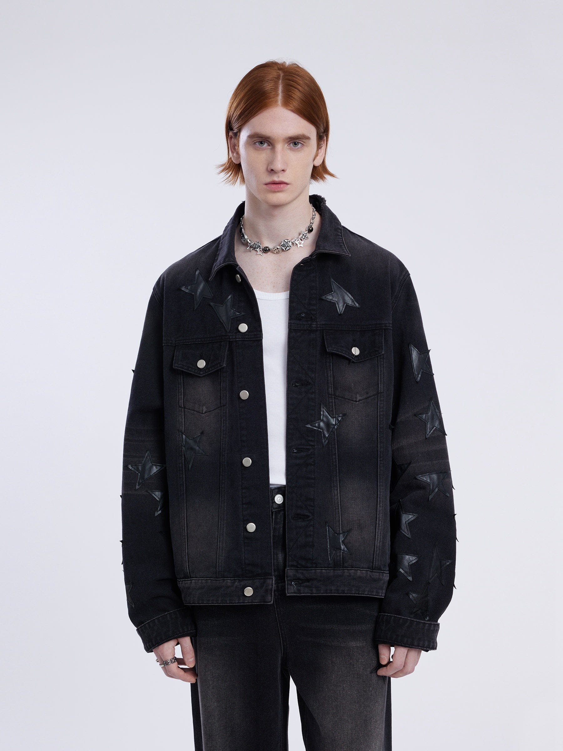City Of Love Star Denim Jacket