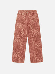 Leopard Print Jeans