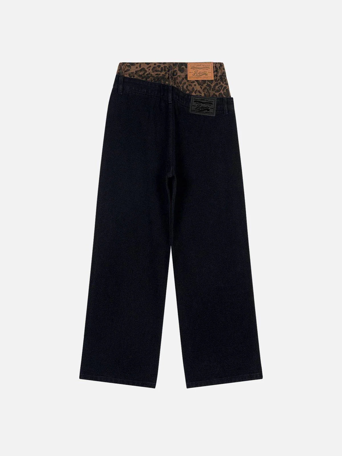 Aelfric Eden Leopard Print Sagging Jeans