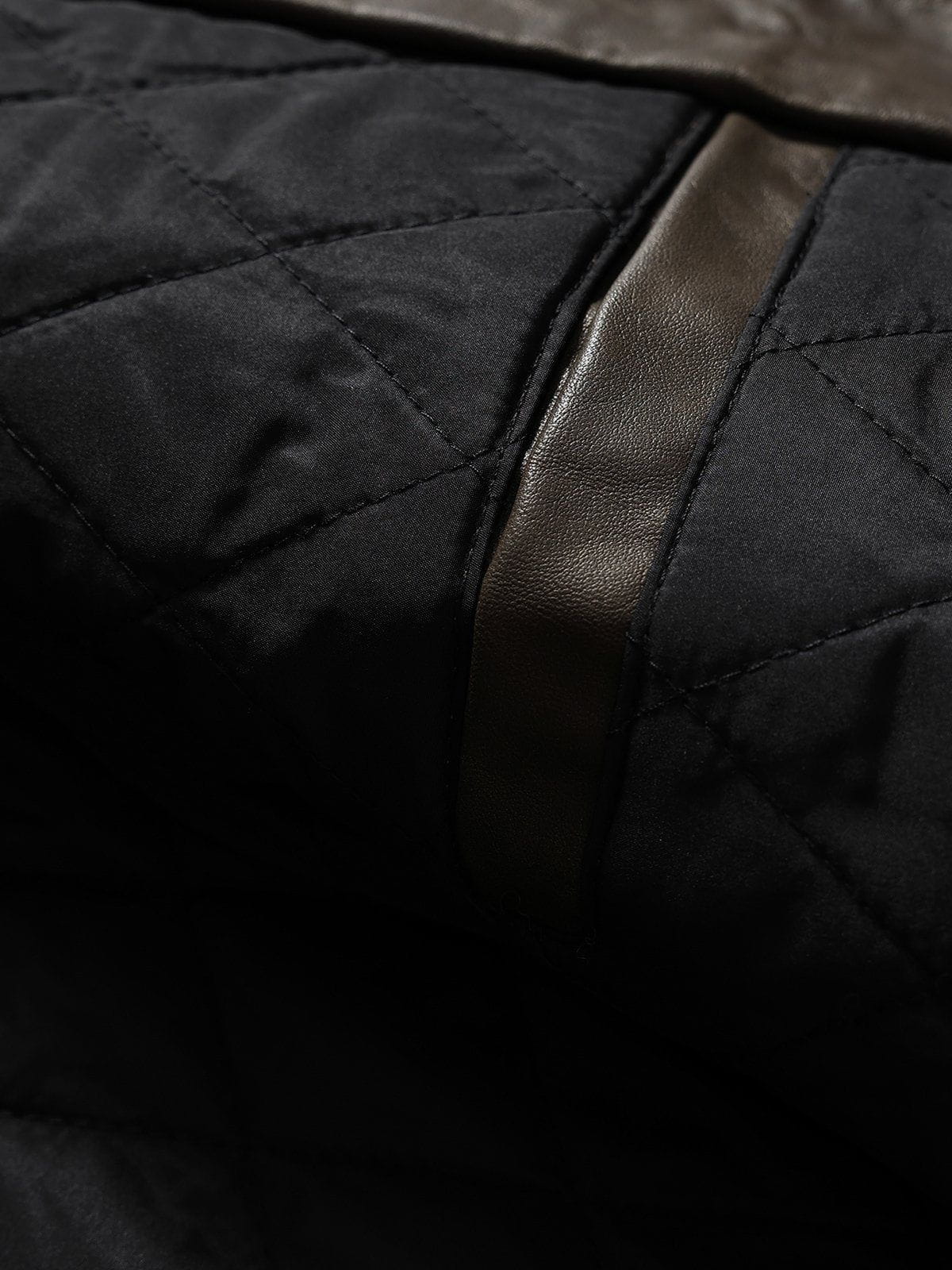 Aelfric Eden Pocket Patchwork Faux Leather Jacket
