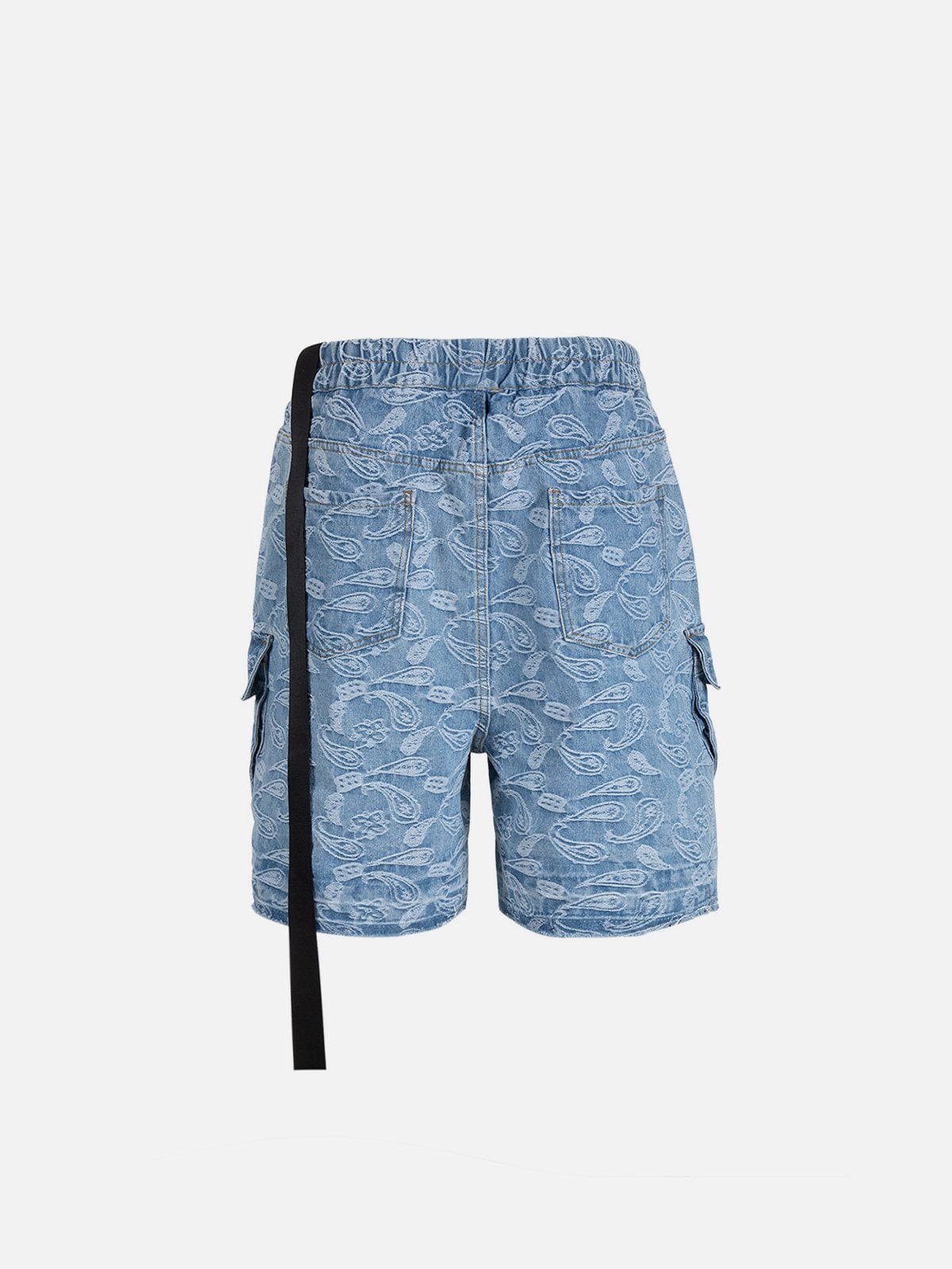 Aelfric Eden Bandana Jacquard Washed Jorts