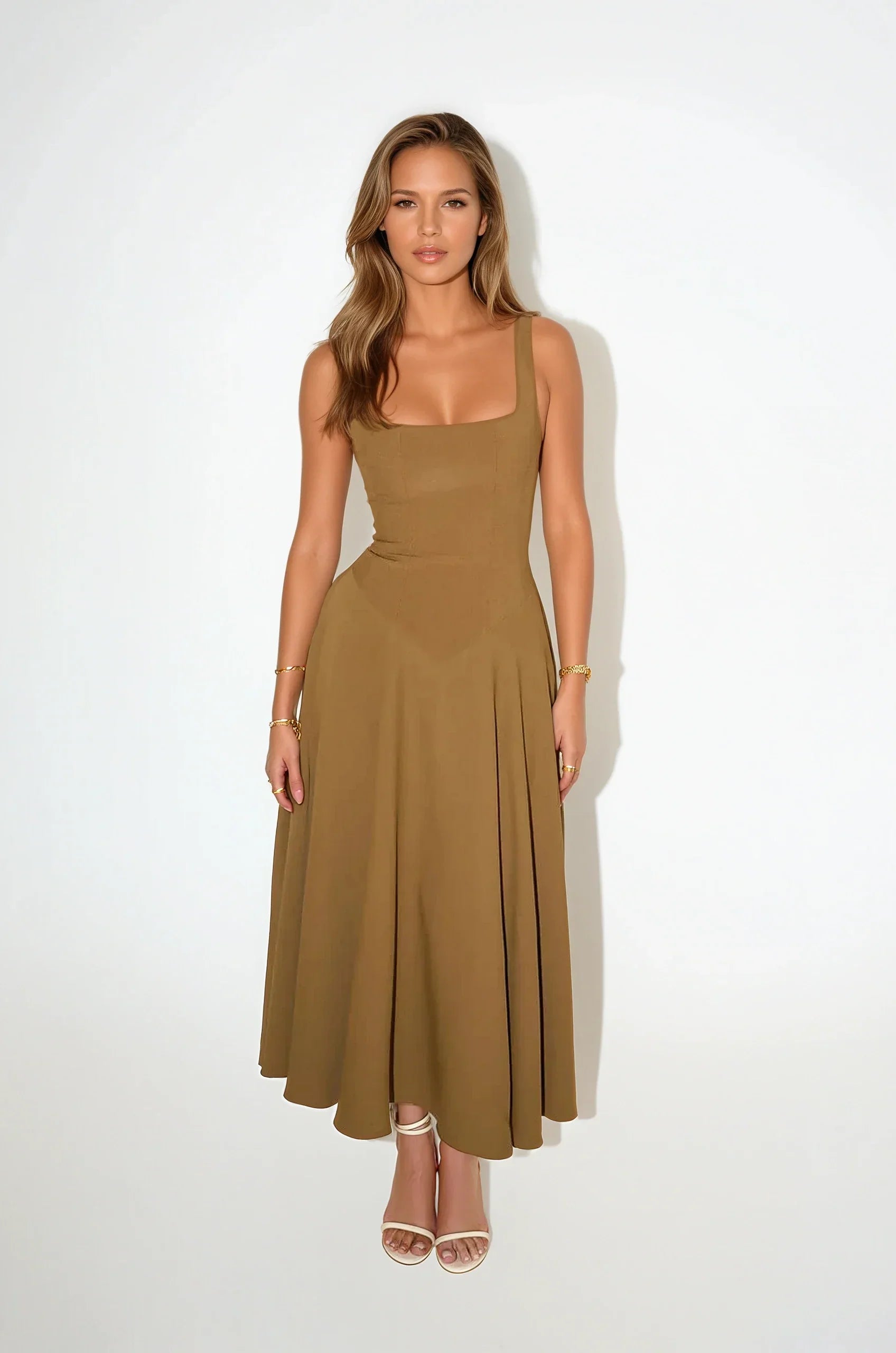 Sofia Classy Midi Dress