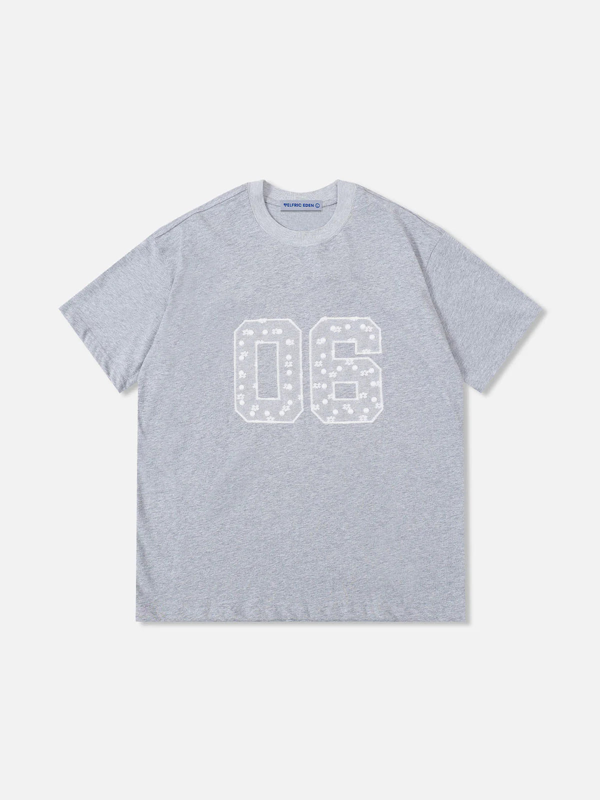 Aelfric Eden Lace Number Embroidery Tee