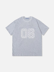 Aelfric Eden Lace Number Embroidery Tee