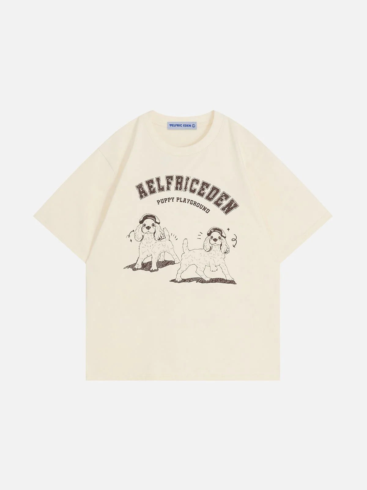 Aelfric Eden Cute Puppy Print Tee