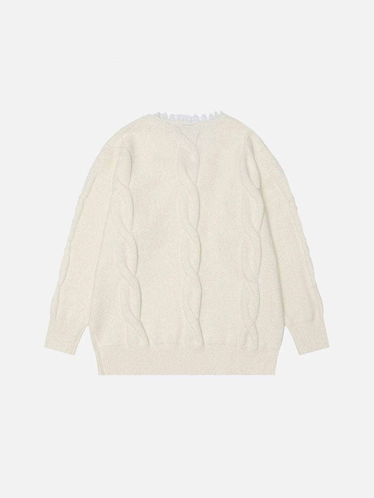 Aelfric Eden Lace V-Neck Sweater