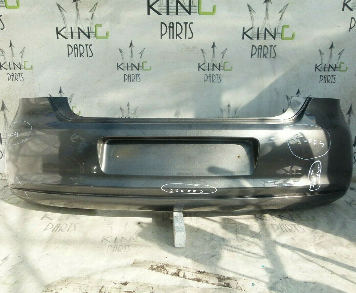VW POLO 6R 2009-2014 GREY REAR BUMPER GENUINE 6R6807421BH #A5803
