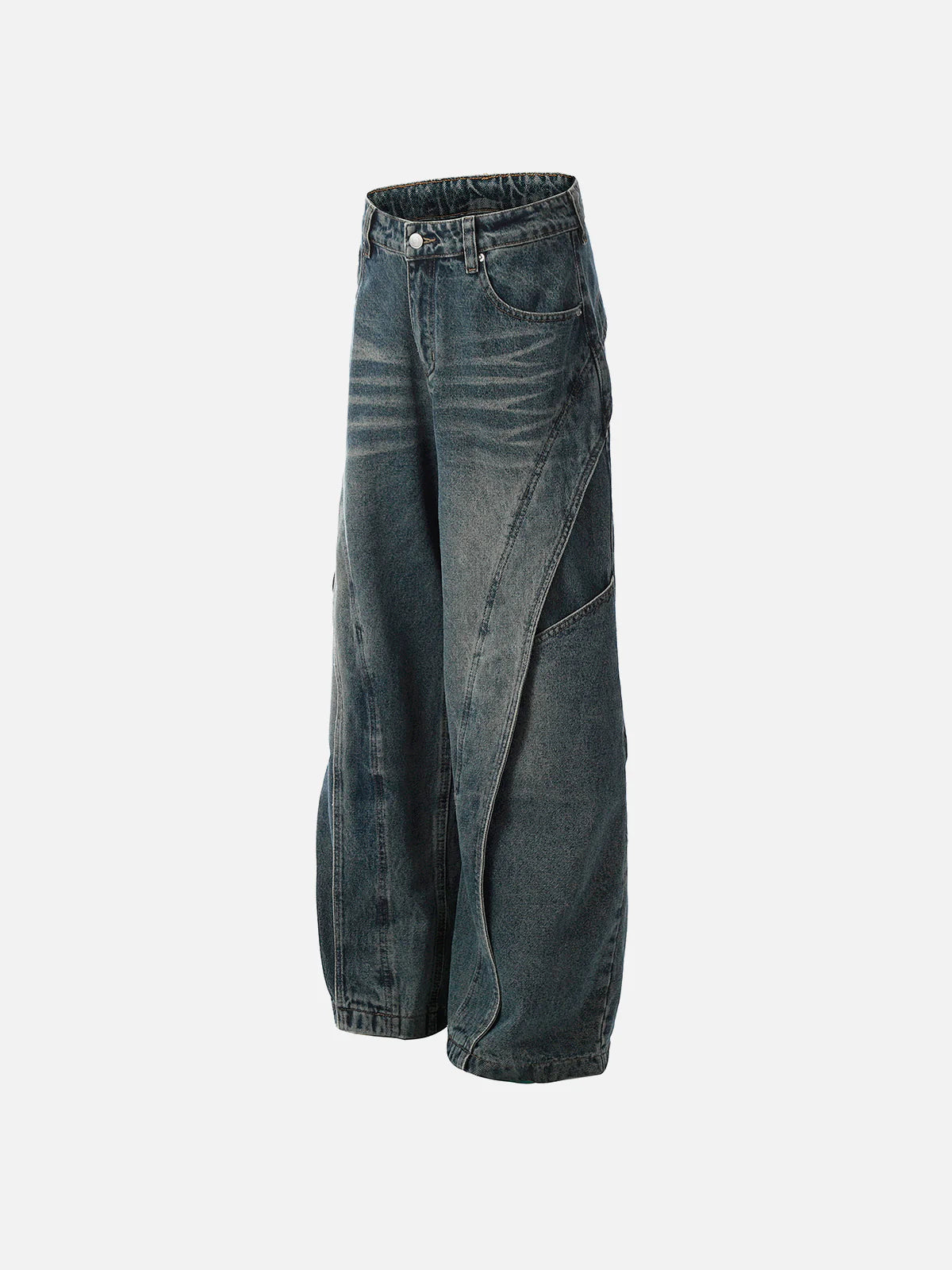 Aelfric Eden Deconstructive Washed Loose Jeans