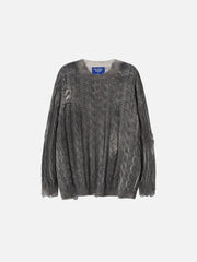 Aelfric Eden Gardient Distressed Sweater
