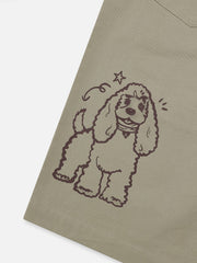 Aelfric Eden Puppy Graphic Shorts