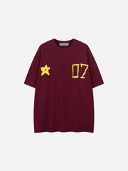 Aelfric Eden Graffiti Number Star Tee