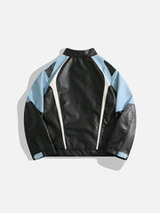 Aelfric Eden Patchwork Moto Racer Jacket