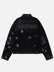 City Of Love Star Denim Jacket