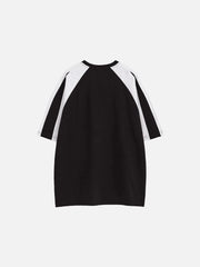 Aelfric Eden Color Blocking Racing Print Tee