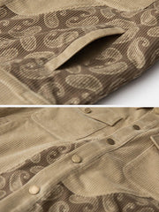 Aelfric Eden Irregular Patchwork Bandana Jacket