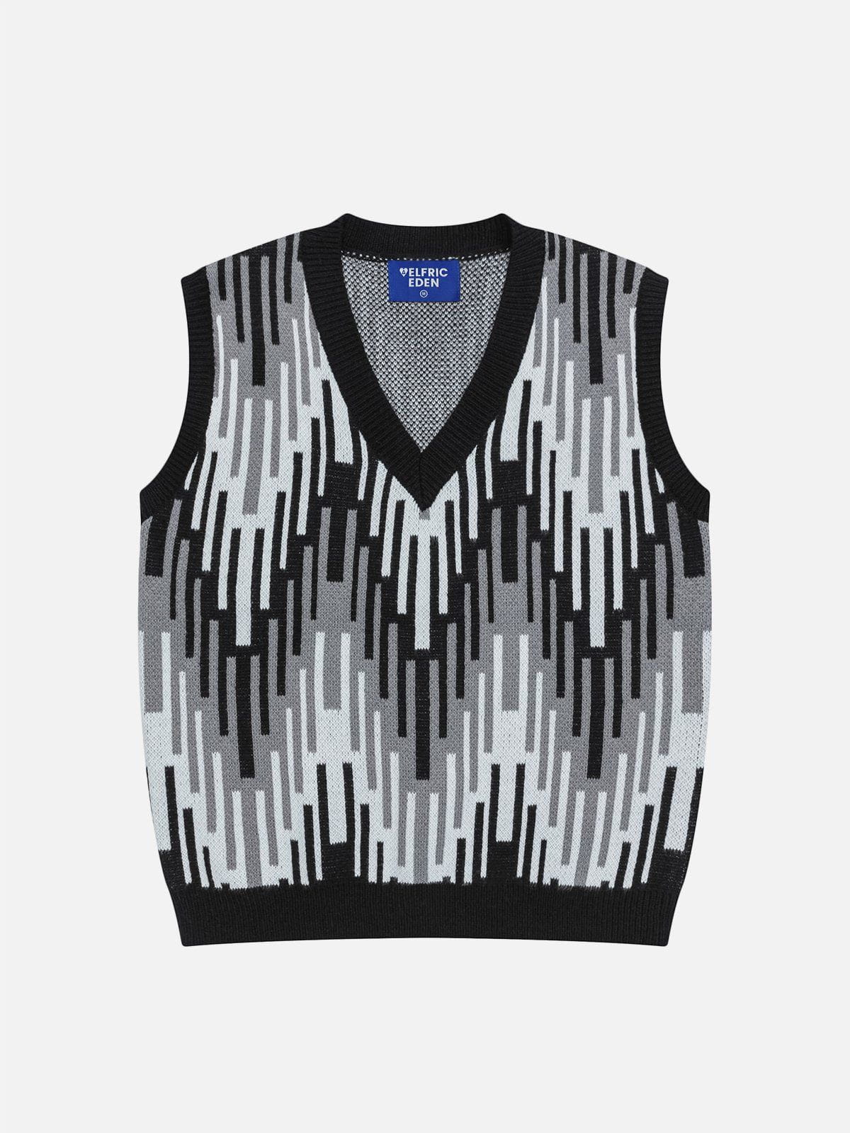 Aelfric Eden Color Blocking Stripe Sweater Vest