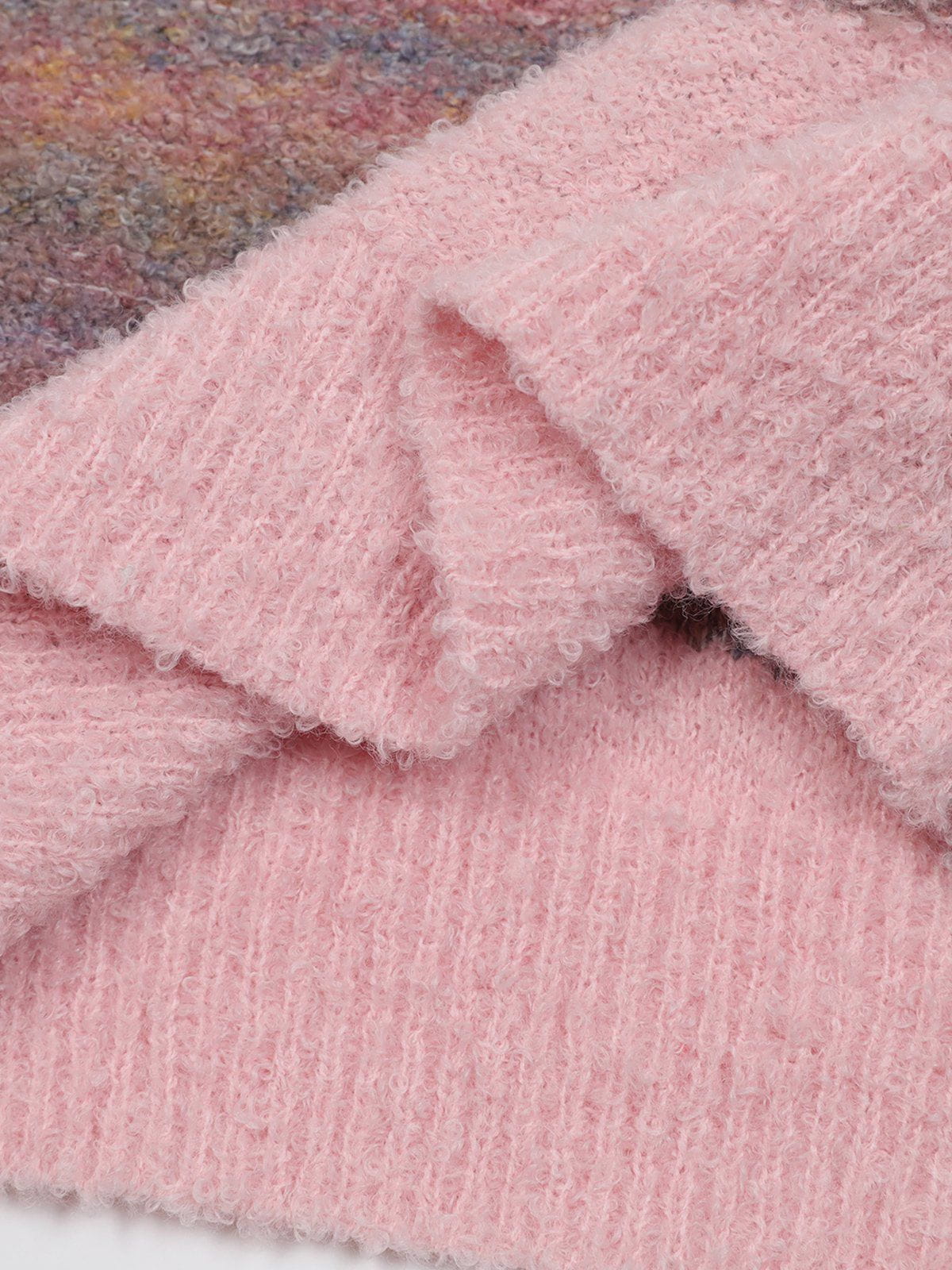 Aelfric Eden Irregular Color Blocking Sweater