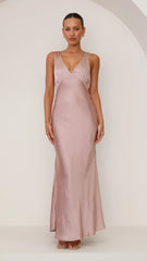Sofia Maxi Dress - Dusty Pink