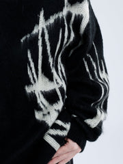 Aelfric Eden Irregular Graffiti Sweater